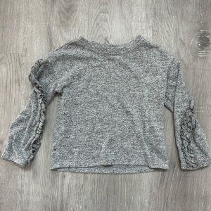 Girls ruffled long sleeve
